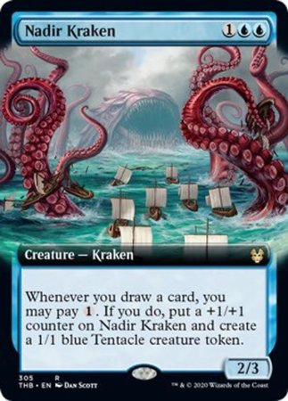 Nadir Kraken (Extended Art) [Theros Beyond Death] | Empire Gaming NC