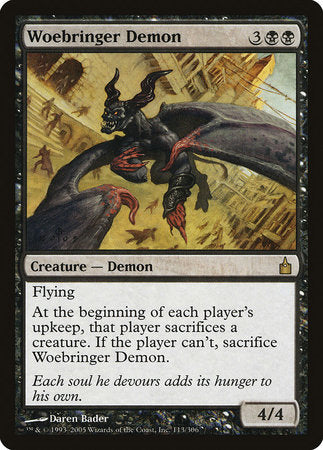 Woebringer Demon [Ravnica: City of Guilds] | Empire Gaming NC