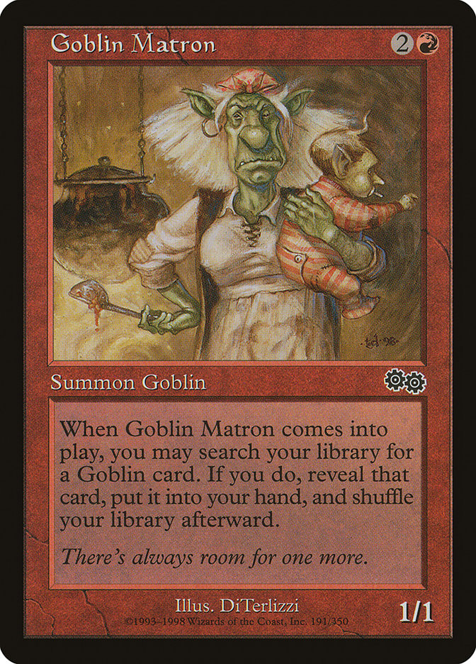 Goblin Matron [Urza's Saga] | Empire Gaming NC