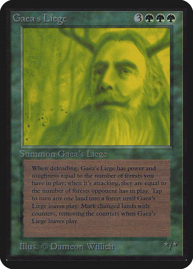 Gaea's Liege [Limited Edition Alpha] | Empire Gaming NC