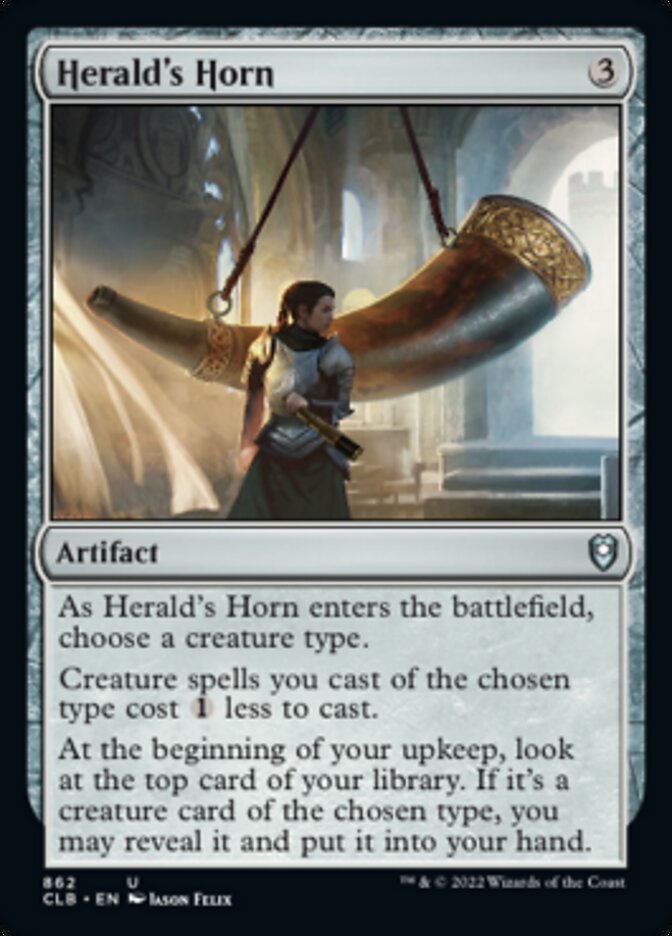 Herald's Horn [Commander Legends: Battle for Baldur's Gate] | Empire Gaming NC