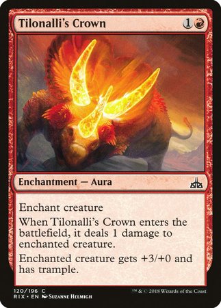 Tilonalli's Crown [Rivals of Ixalan] | Empire Gaming NC