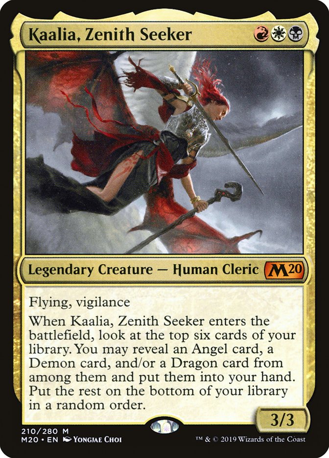 Kaalia, Zenith Seeker [Core Set 2020] | Empire Gaming NC