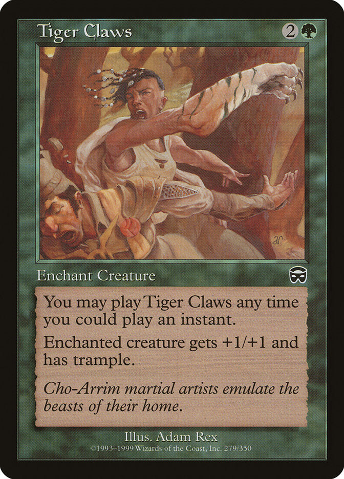 Tiger Claws [Mercadian Masques] | Empire Gaming NC