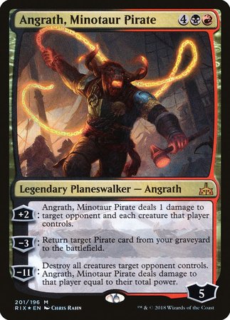 Angrath, Minotaur Pirate [Rivals of Ixalan] | Empire Gaming NC