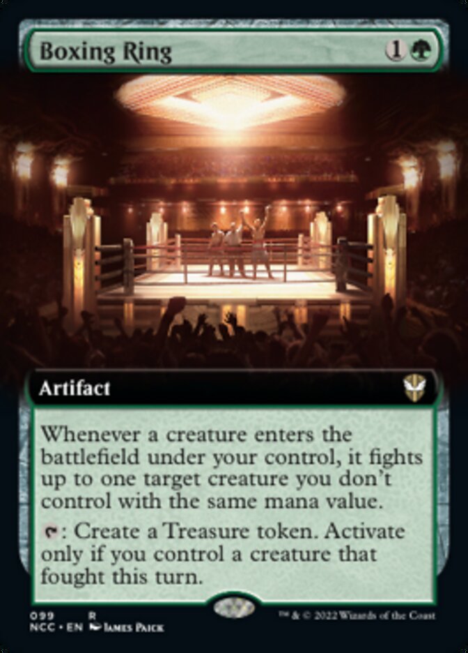 Boxing Ring (Extended Art) [Streets of New Capenna Commander] | Empire Gaming NC