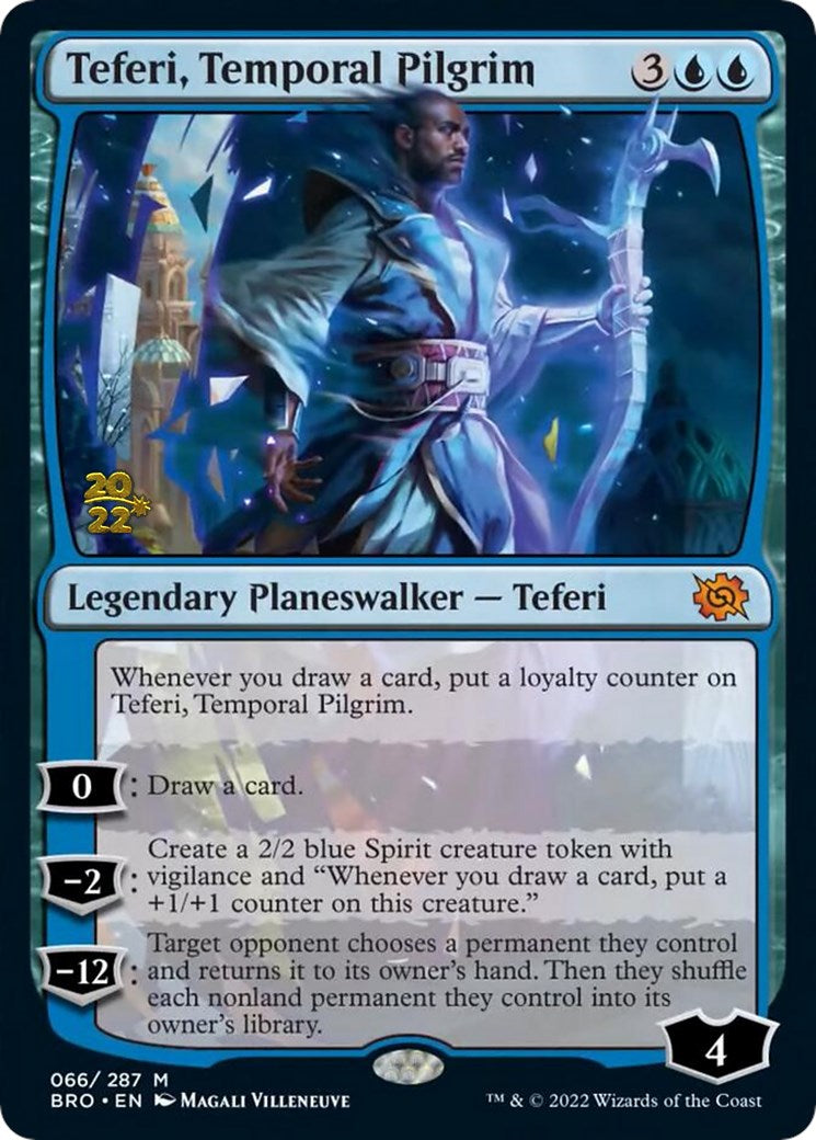 Teferi, Temporal Pilgrim [The Brothers' War: Prerelease Promos] | Empire Gaming NC