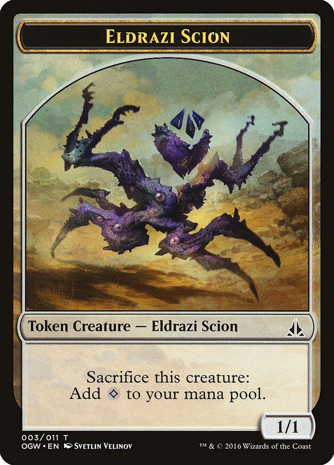 Eldrazi Scion (003/011) [Oath of the Gatewatch Tokens] | Empire Gaming NC