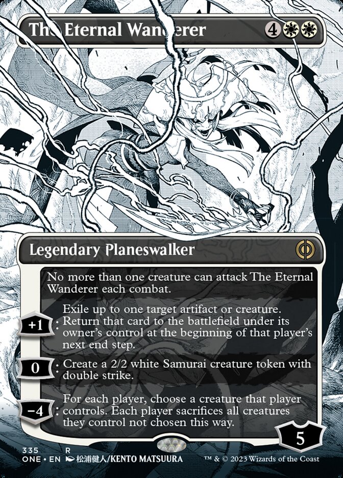 The Eternal Wanderer (Borderless Manga) [Phyrexia: All Will Be One] | Empire Gaming NC