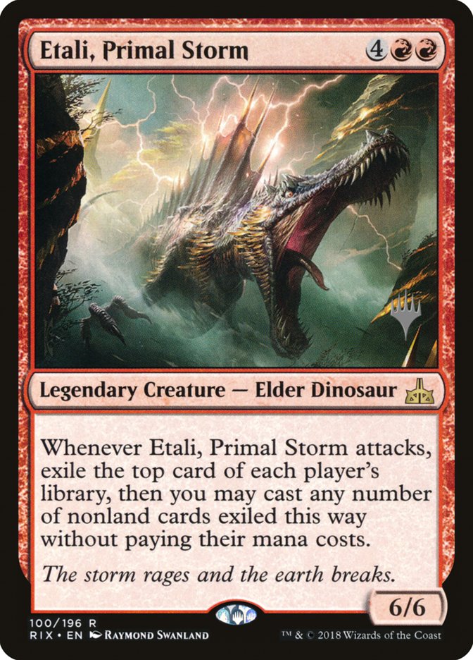 Etali, Primal Storm [Rivals of Ixalan Promos] | Empire Gaming NC