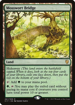 Mosswort Bridge [Commander 2017] | Empire Gaming NC