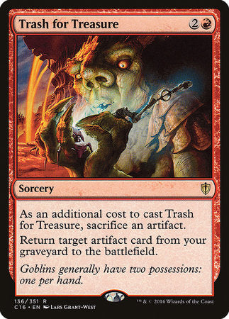 Trash for Treasure [Commander 2016] | Empire Gaming NC