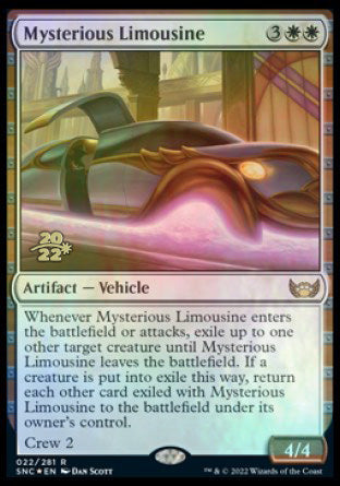 Mysterious Limousine [Streets of New Capenna Prerelease Promos] | Empire Gaming NC