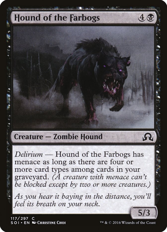 Hound of the Farbogs [Shadows over Innistrad] | Empire Gaming NC