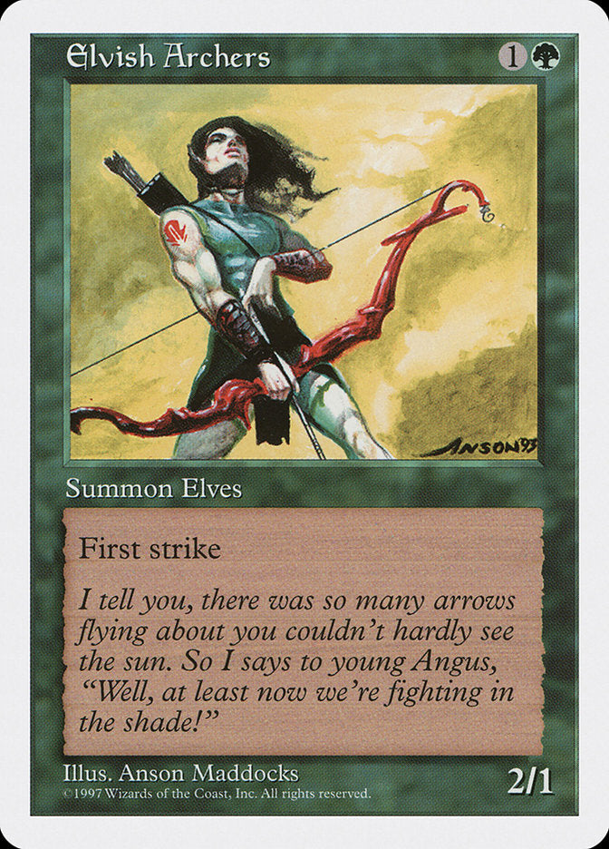 Elvish Archers [Fifth Edition] | Empire Gaming NC