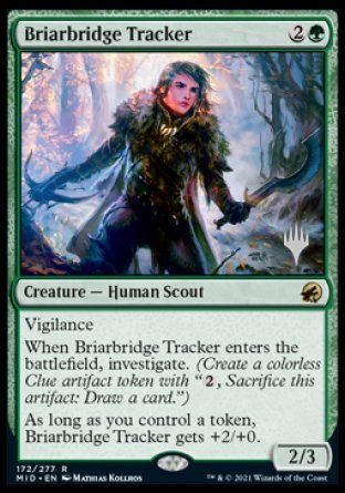 Briarbridge Tracker (Promo Pack) [Innistrad: Midnight Hunt Promos] | Empire Gaming NC