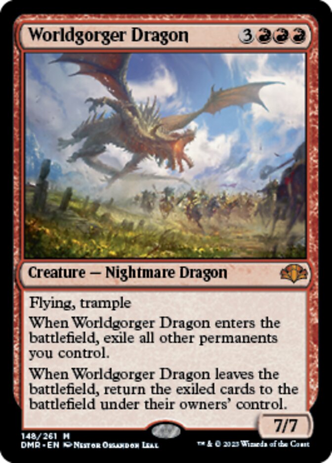 Worldgorger Dragon [Dominaria Remastered] | Empire Gaming NC