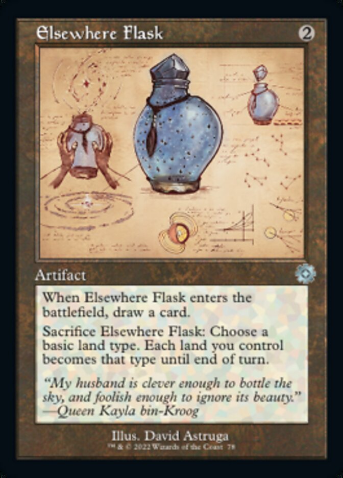 Elsewhere Flask (Retro Schematic) [The Brothers' War Retro Artifacts] | Empire Gaming NC