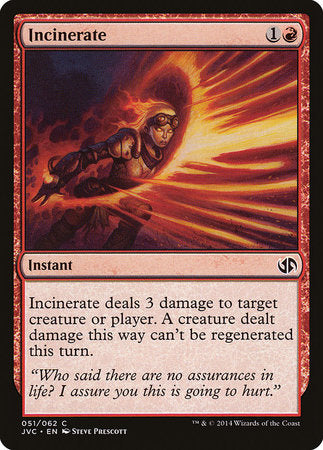 Incinerate [Duel Decks Anthology: Jace vs. Chandra] | Empire Gaming NC