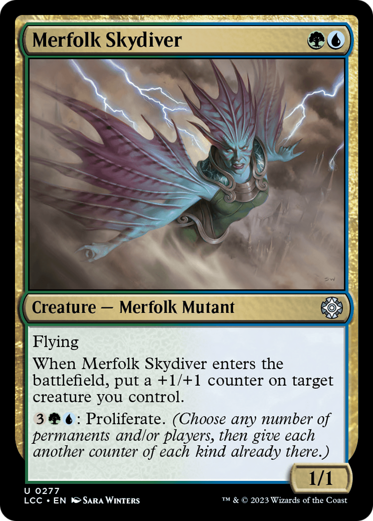 Merfolk Skydiver [The Lost Caverns of Ixalan Commander] | Empire Gaming NC