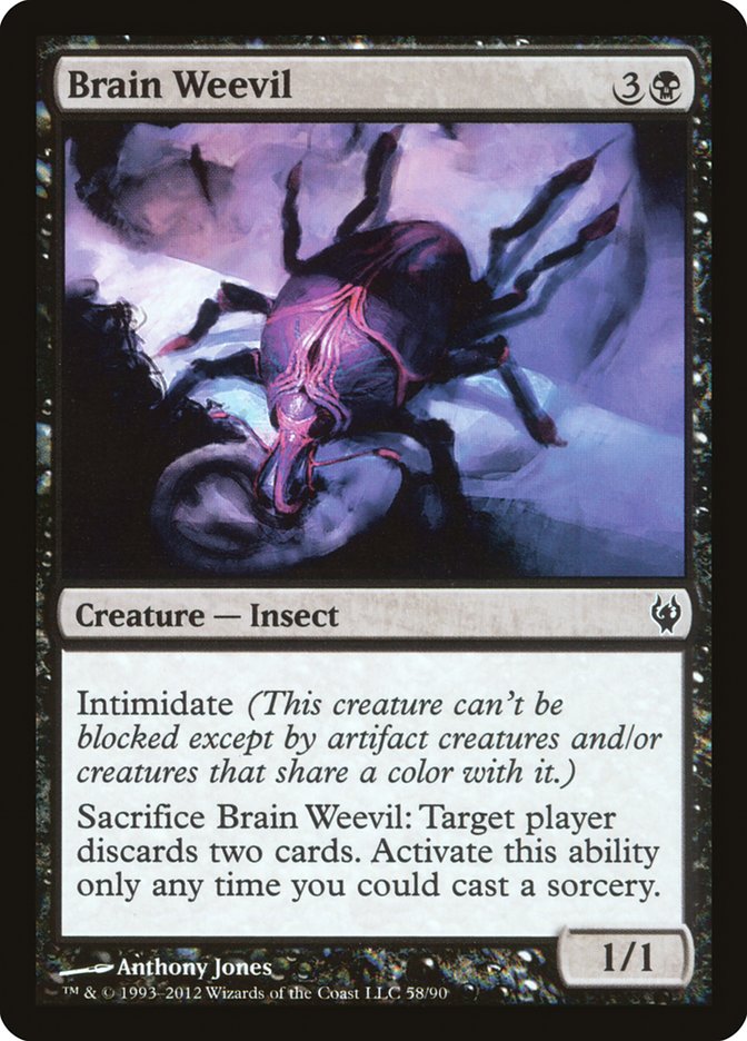 Brain Weevil [Duel Decks: Izzet vs. Golgari] | Empire Gaming NC