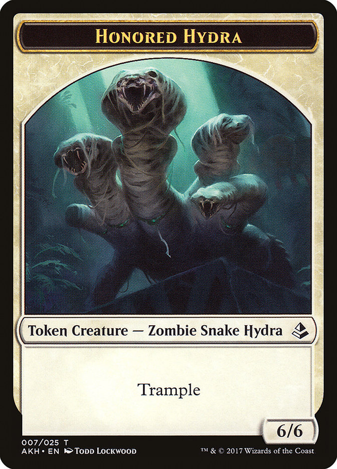 Honored Hydra Token [Amonkhet Tokens] | Empire Gaming NC