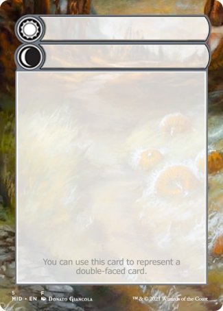 Helper Card (5/9) [Innistrad: Midnight Hunt Tokens] | Empire Gaming NC