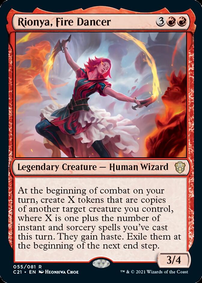 Rionya, Fire Dancer [Commander 2021] | Empire Gaming NC