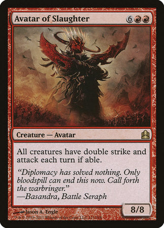 Avatar of Slaughter [Commander 2011] | Empire Gaming NC