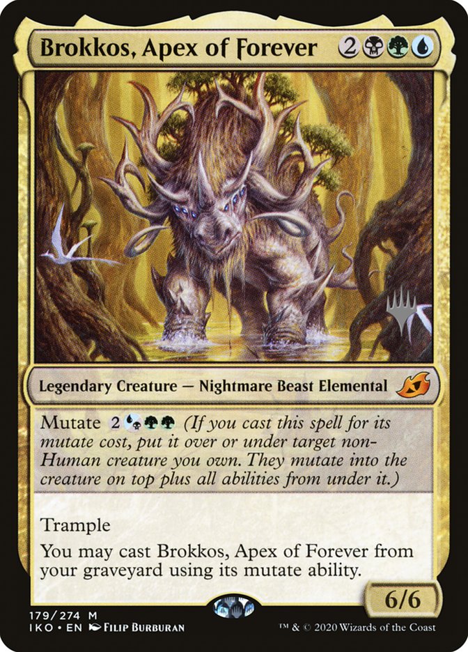 Brokkos, Apex of Forever (Promo Pack) [Ikoria: Lair of Behemoths Promos] | Empire Gaming NC