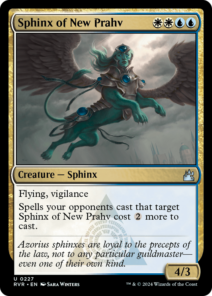 Sphinx of New Prahv [Ravnica Remastered] | Empire Gaming NC