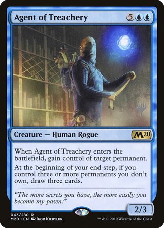 Agent of Treachery [Core Set 2020 Promos] | Empire Gaming NC