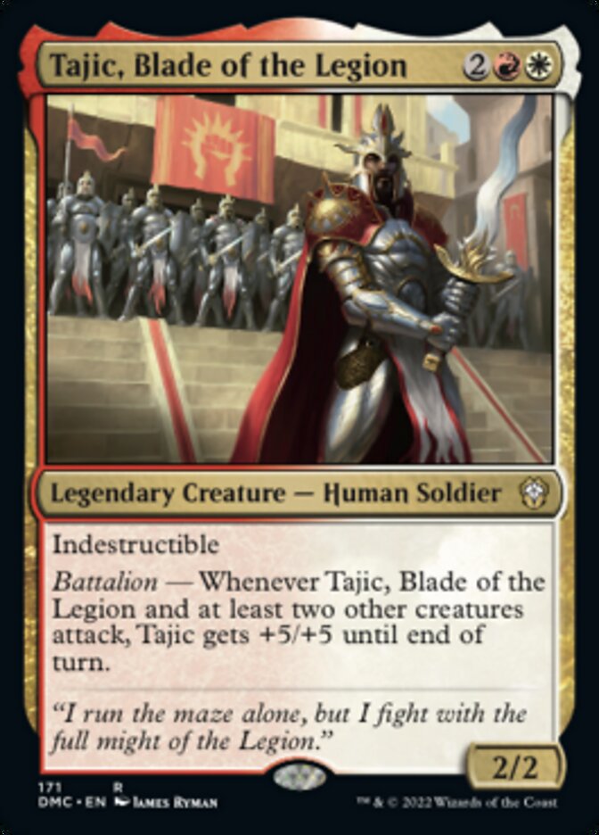 Tajic, Blade of the Legion [Dominaria United Commander] | Empire Gaming NC