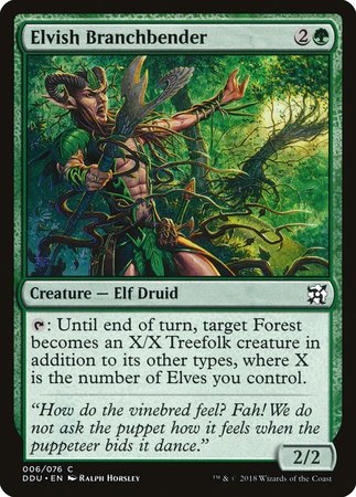 Elvish Branchbender [Duel Decks: Elves vs. Inventors] | Empire Gaming NC