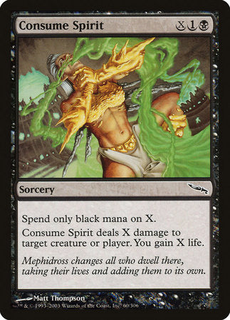 Consume Spirit [Mirrodin] | Empire Gaming NC