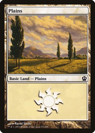 Plains (233) [Theros] | Empire Gaming NC