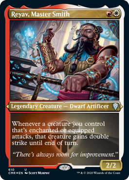 Reyav, Master Smith (Foil Etched) [Commander Legends] | Empire Gaming NC