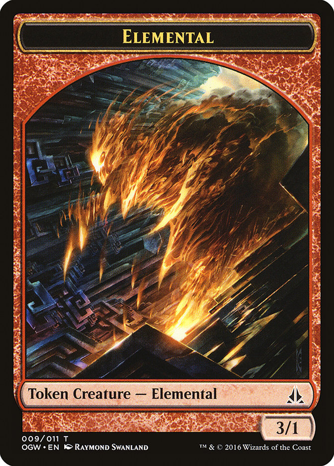 Elemental (009/011) [Oath of the Gatewatch Tokens] | Empire Gaming NC