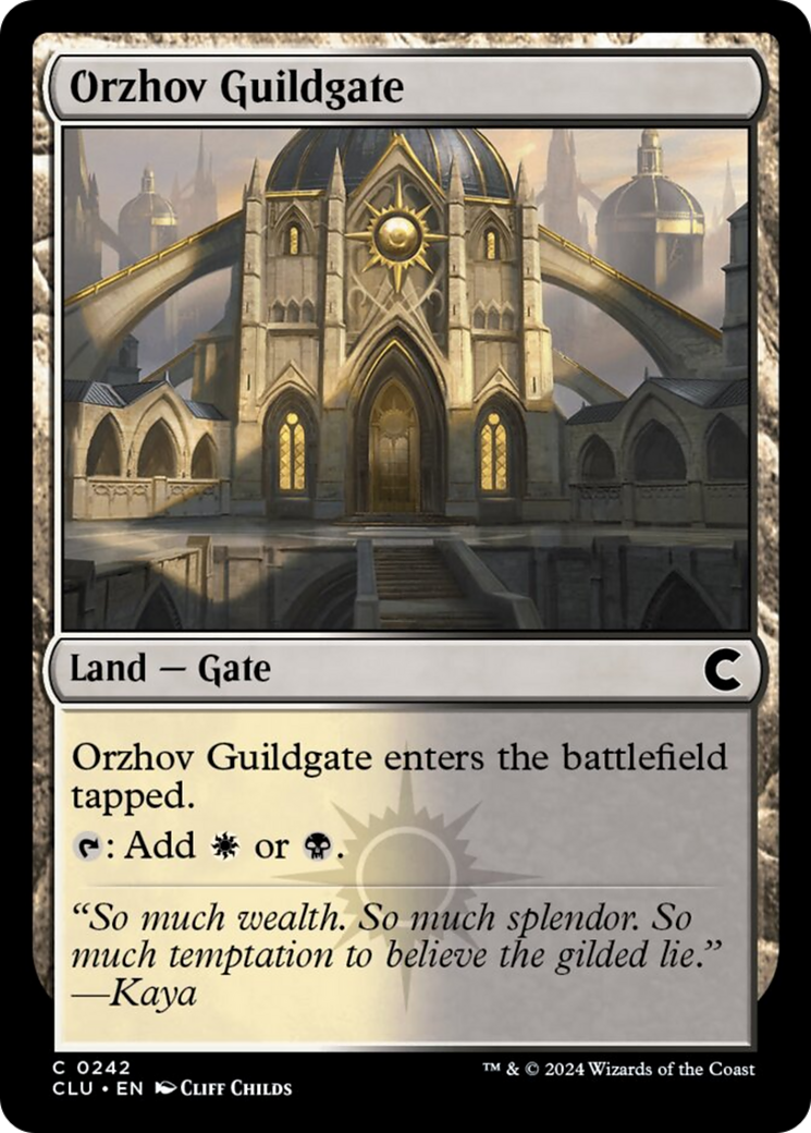 Orzhov Guildgate [Ravnica: Clue Edition] | Empire Gaming NC