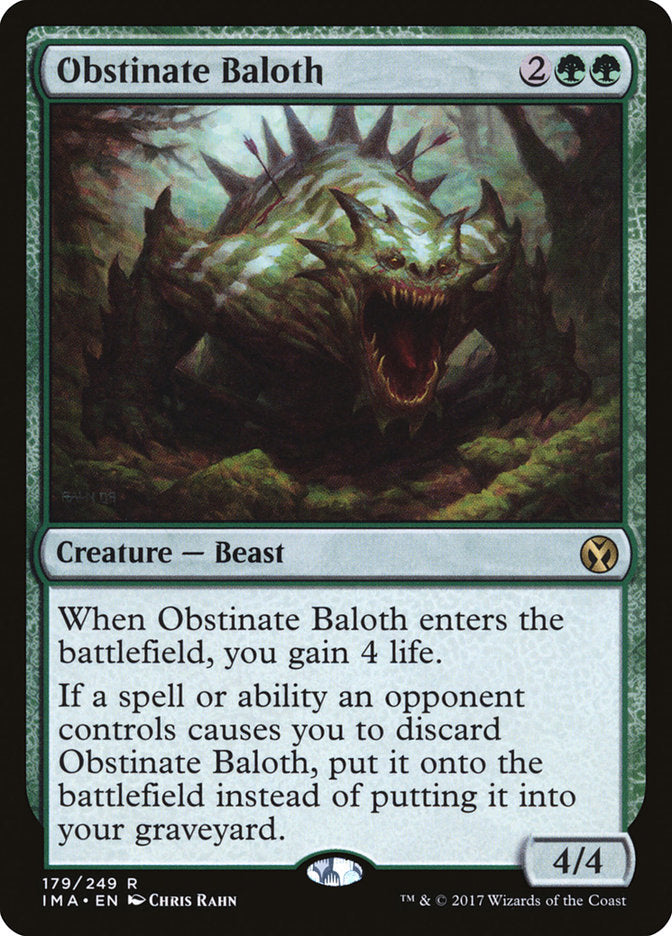 Obstinate Baloth [Iconic Masters] | Empire Gaming NC