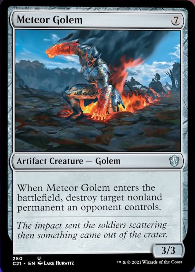 Meteor Golem [Commander 2021] | Empire Gaming NC