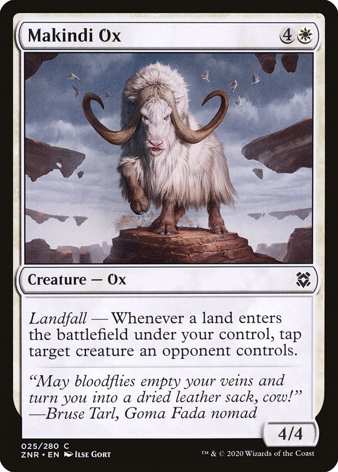 Makindi Ox [Zendikar Rising] | Empire Gaming NC