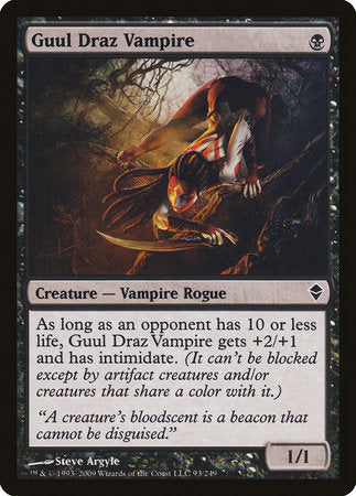 Guul Draz Vampire [Zendikar] | Empire Gaming NC