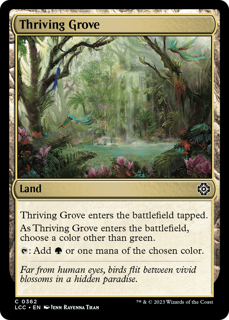 Thriving Grove [The Lost Caverns of Ixalan Commander] | Empire Gaming NC