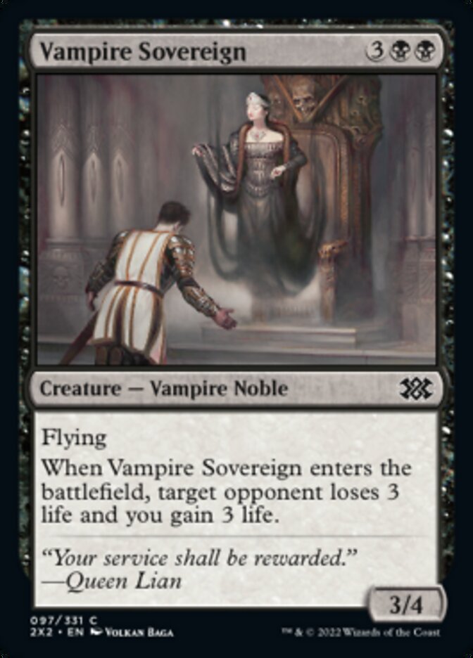 Vampire Sovereign [Double Masters 2022] | Empire Gaming NC