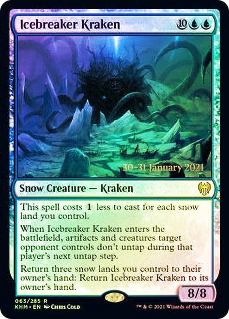 Icebreaker Kraken  [Kaldheim Prerelease Promos] | Empire Gaming NC