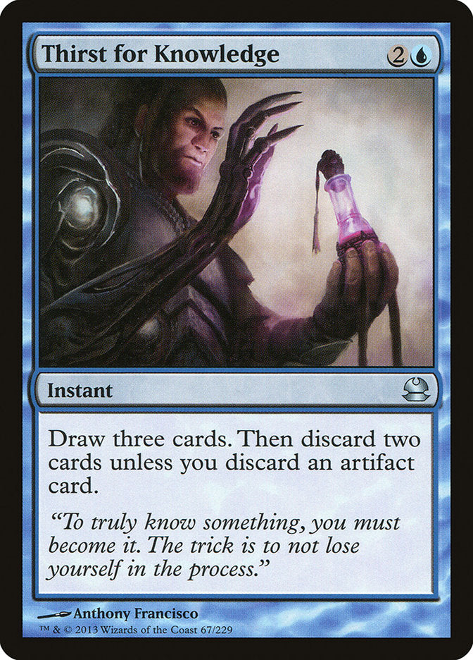 Thirst for Knowledge [Modern Masters] | Empire Gaming NC