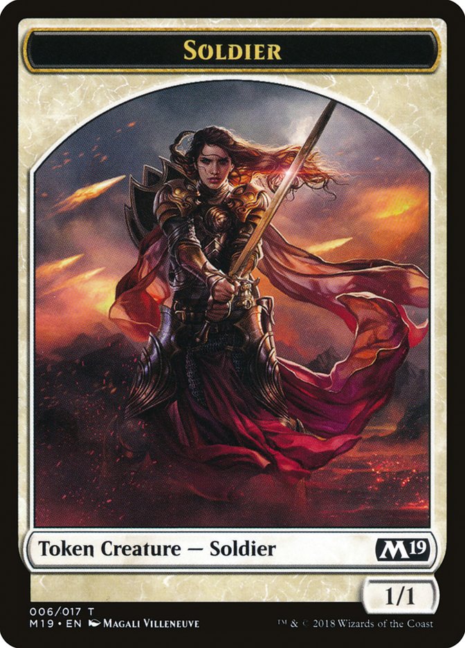 Soldier [Core Set 2019 Tokens] | Empire Gaming NC