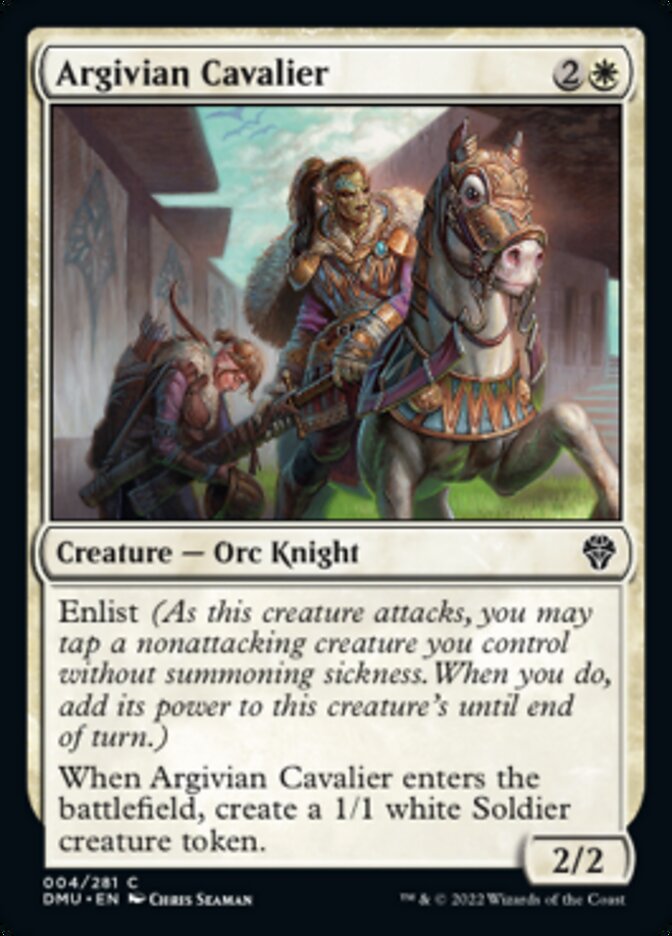 Argivian Cavalier [Dominaria United] | Empire Gaming NC