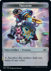 Teddy Bear // Treasure (013) Double-sided Token [Unfinity Tokens] | Empire Gaming NC